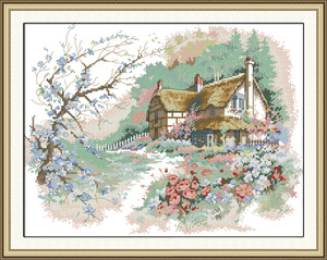 Cross Stitch Kits - Country Cabin Cross Stitch Kits - Country Cabin