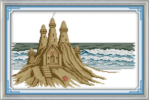 Cross Stitch Kits - Sandcastle Cross Stitch Kits - Sandcastle
