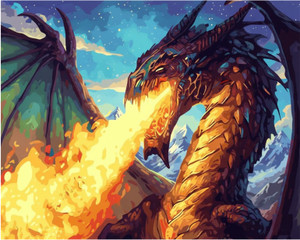Dragon on Fire