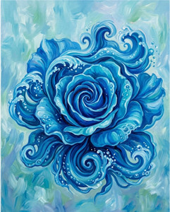 Blue Ocean Flower