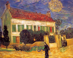 The White House at Night 1890 by Van Gogh