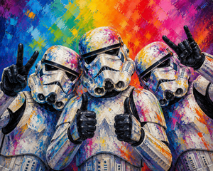 Three Funny Troopers