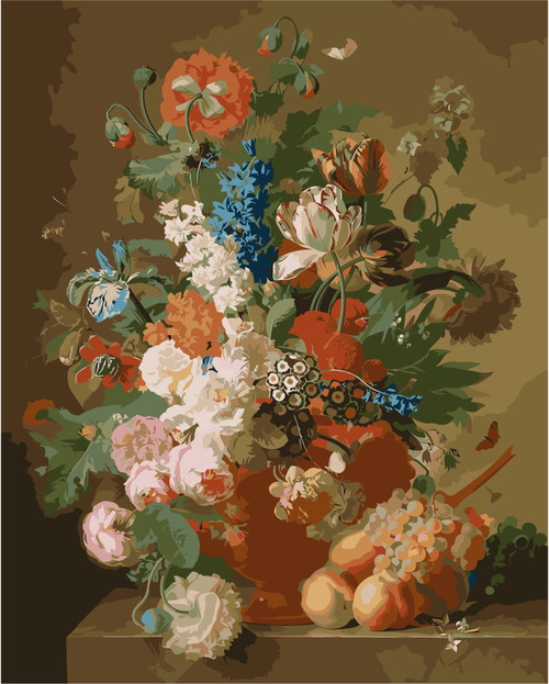 Fantastic Bloom Paint by Numbers