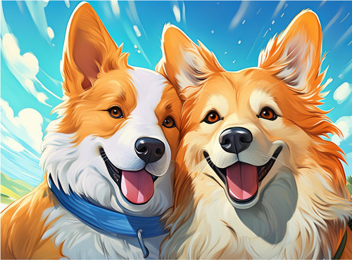 Corgi Selfie
