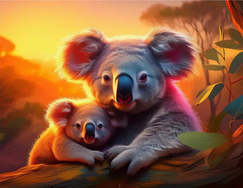 Koala Family Photo 4 Koala Family Photo 4