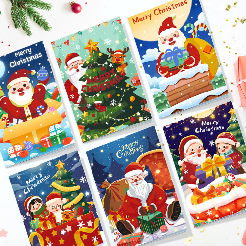 Paint by numbers - Christmas Greeting Card Collection 2