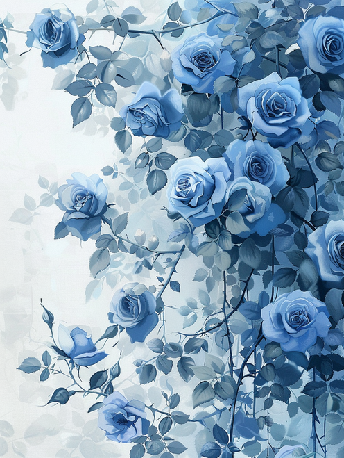 Blue Roses