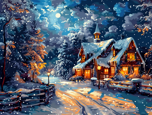 Winter Snow House