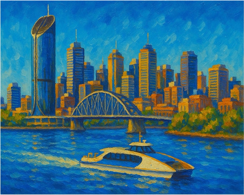 Brisbane City and River Brisbane City and River