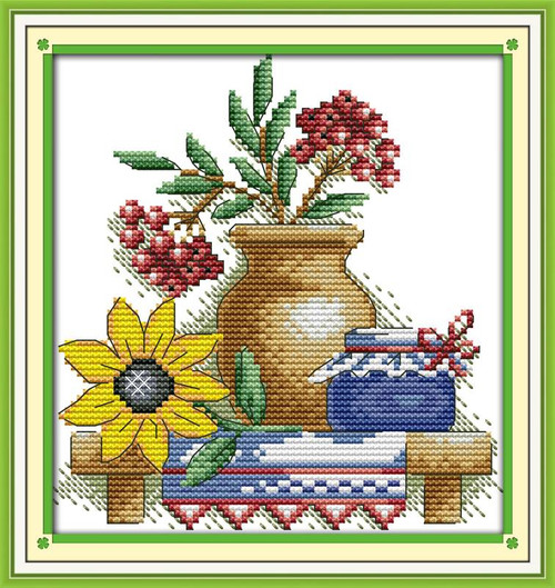 The Teapot with Flowers