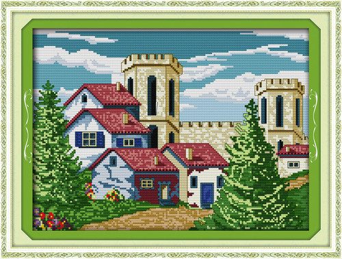 Cross Stitch Kits - Little Castle