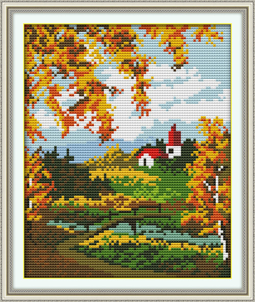 Cross Stitch Kits - Country in Summer