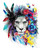 Flower Lion Paint by Numbers