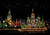 Scratch Painting - St Basil Cathedral at Red Square Moscow