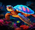 Ocean Colourful Turtle - Made to Order Paint by Numbers