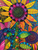 Colourful Sunflowers Art