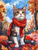 Cat in a Scarf