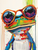 Frog with Sunglasses