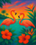 Tropical Flamingo Paradise