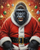 Gorilla in Santa Suit