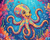 The Happy Colourful Octopus