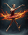 Fiery Ballet Dancer