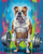 Bulldog Weightlifter