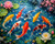 Eight Koi in Prosperity
