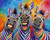 Three Funny Zebras