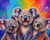 Three Funny Koala