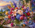 Mediterranean Terrace Floral Still Life
