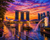 Singapore Marina Bay Sunset Reflections