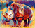 Colourful Rhino Colourful Rhino