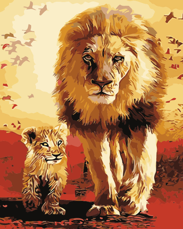 Lion King and Son
