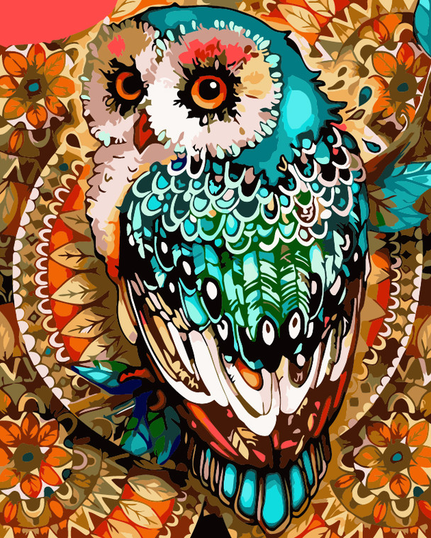 Mandala Owl