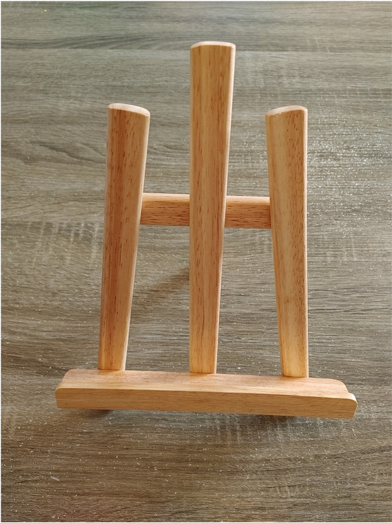 Mini Wooden Table Top Easel for Kids Paint by Numbers