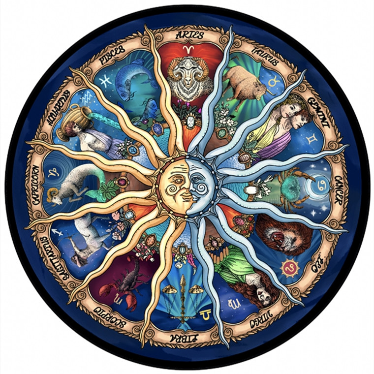 Wooden Jigsaw Puzzle - Zodiac Horoscope