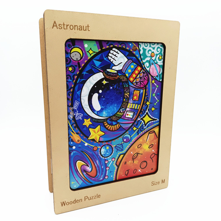 Wooden Jigsaw Puzzle - Astronaut