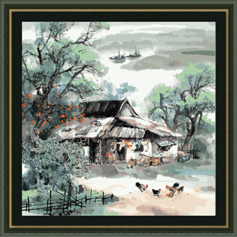 Painting by Numbers Kit - 60x60cm - Home Sweet Home