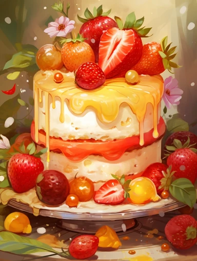 Strawberry Cake