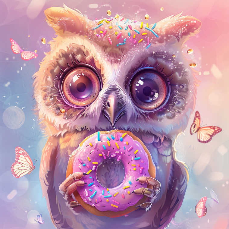 Donut Owl 4