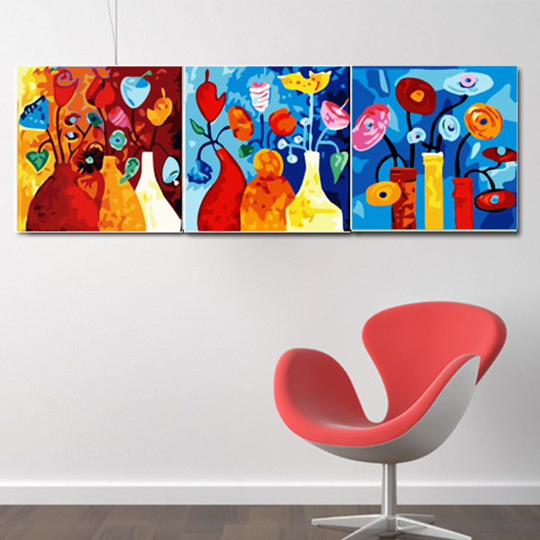 Artistic Imagination painting by numbers 3 sets