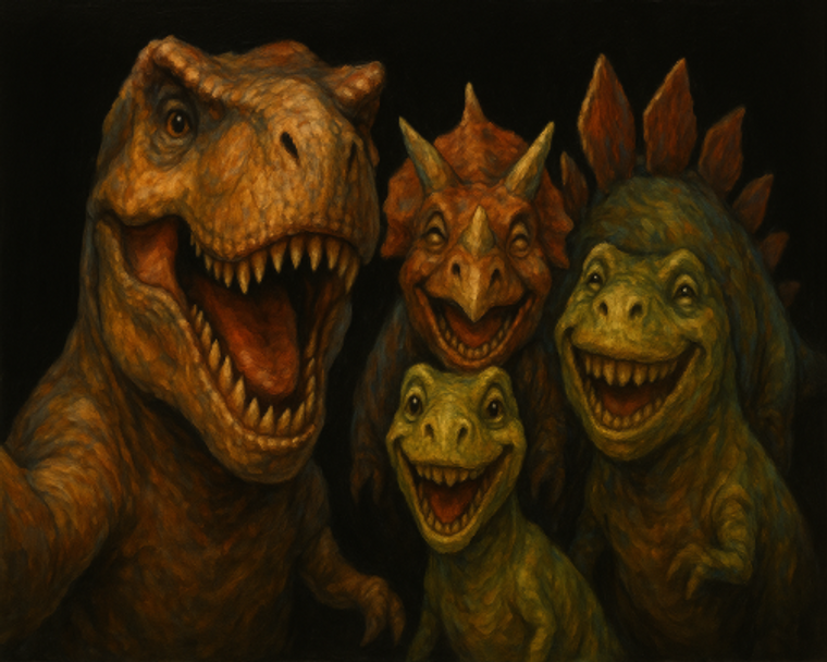 Jurassic Selfie