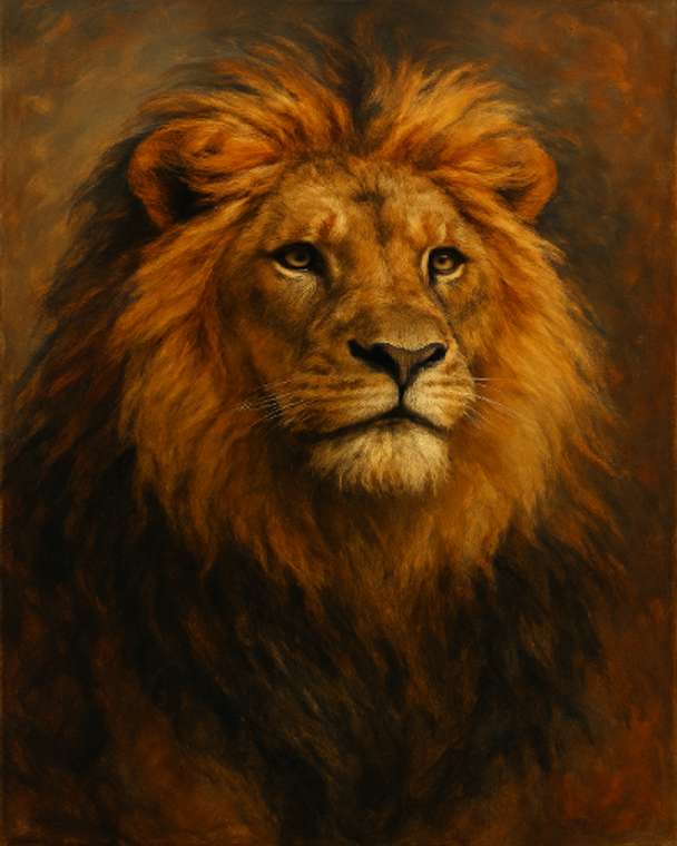 Majestic Lion King