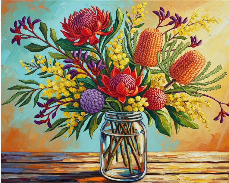 Bush Blooms in a Jar Bush Blooms in a Jar