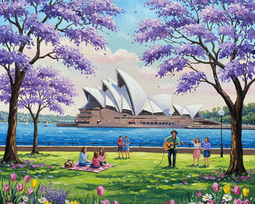 Spring Blossoms by the Bay