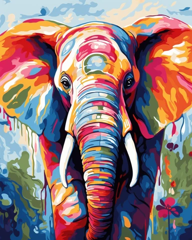 abstract animal style