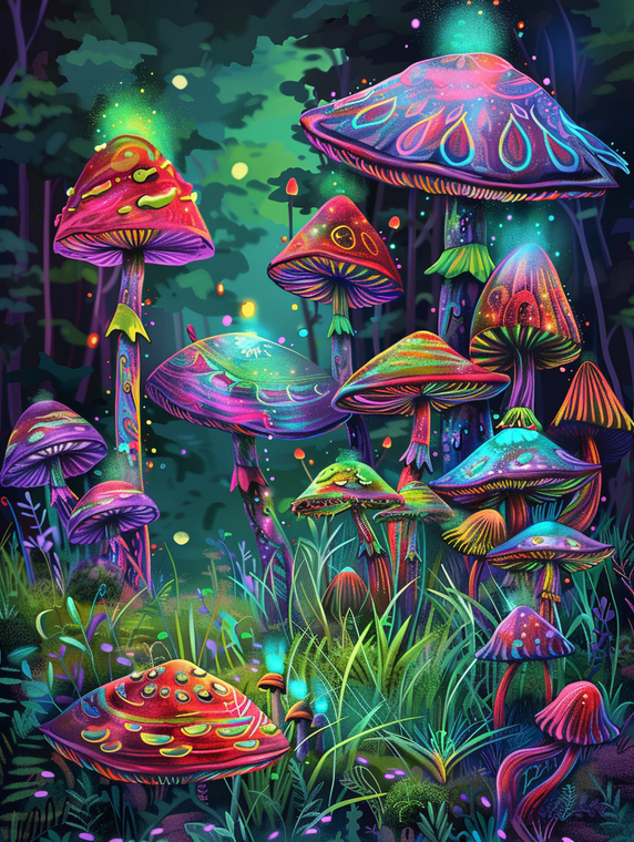 Fantasy Mushrooms 6