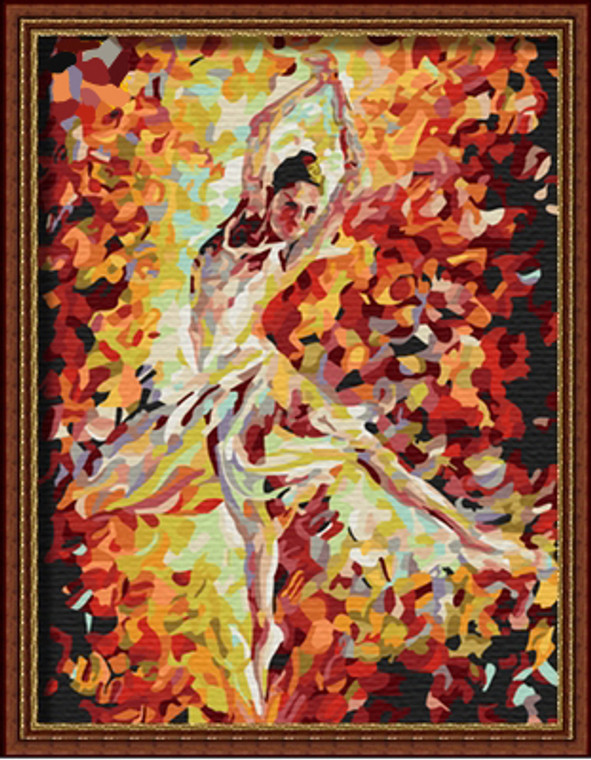 Ballet 30x40cm paint by numbers