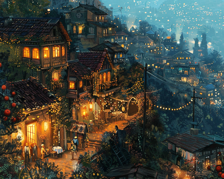 Bright Light at Night